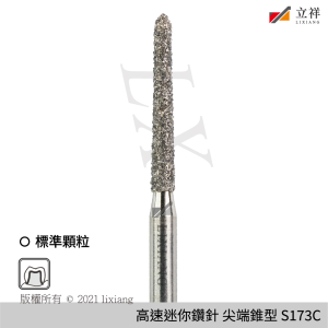 S173C尖端錐型鑽針